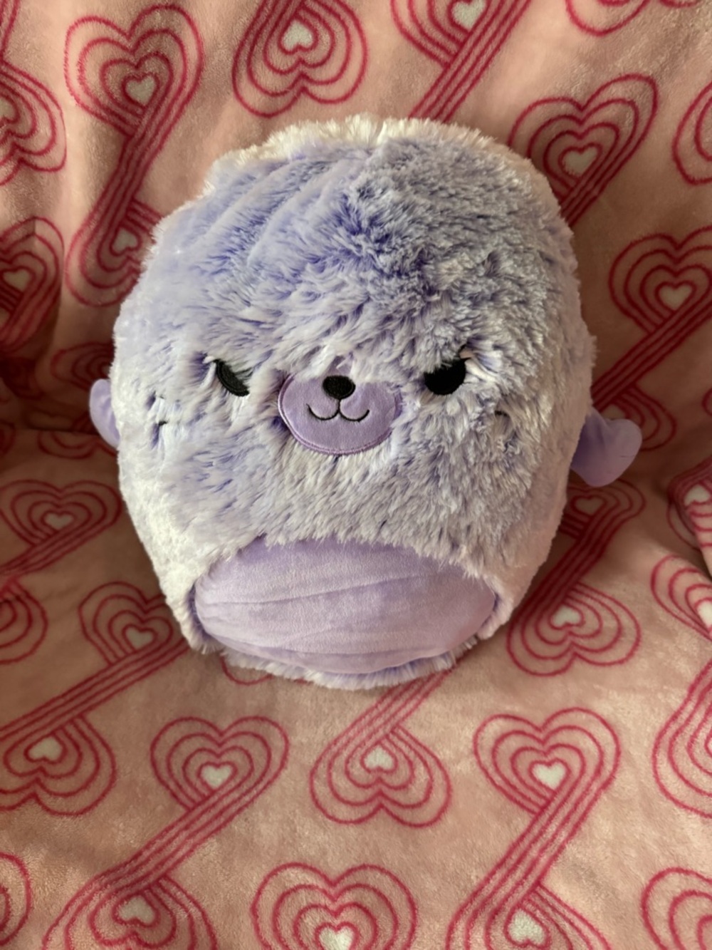 Squishmallows Lavender Plush Small Pet Snuggle Buddy